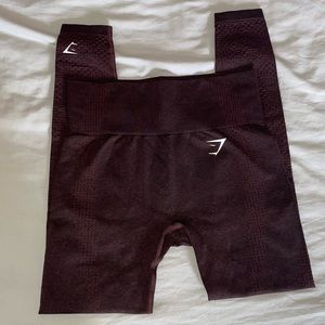 Gymshark Vital Seamless Leggings - Brown Marl